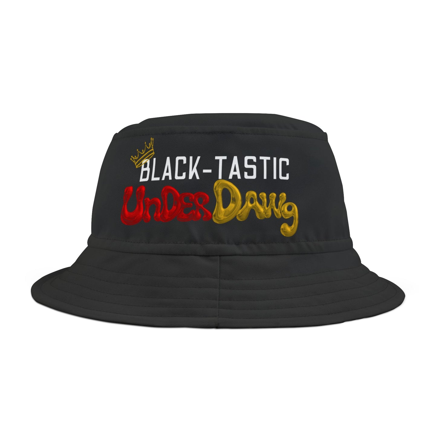 Bucket Hat - Black-tastic Underdawg Design